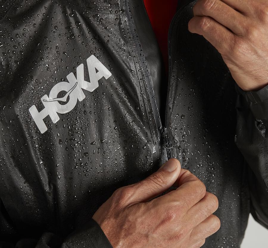 Veste Hoka One One Gore-Tex Shakedry™ Run Homme - Noir - HRB-203469